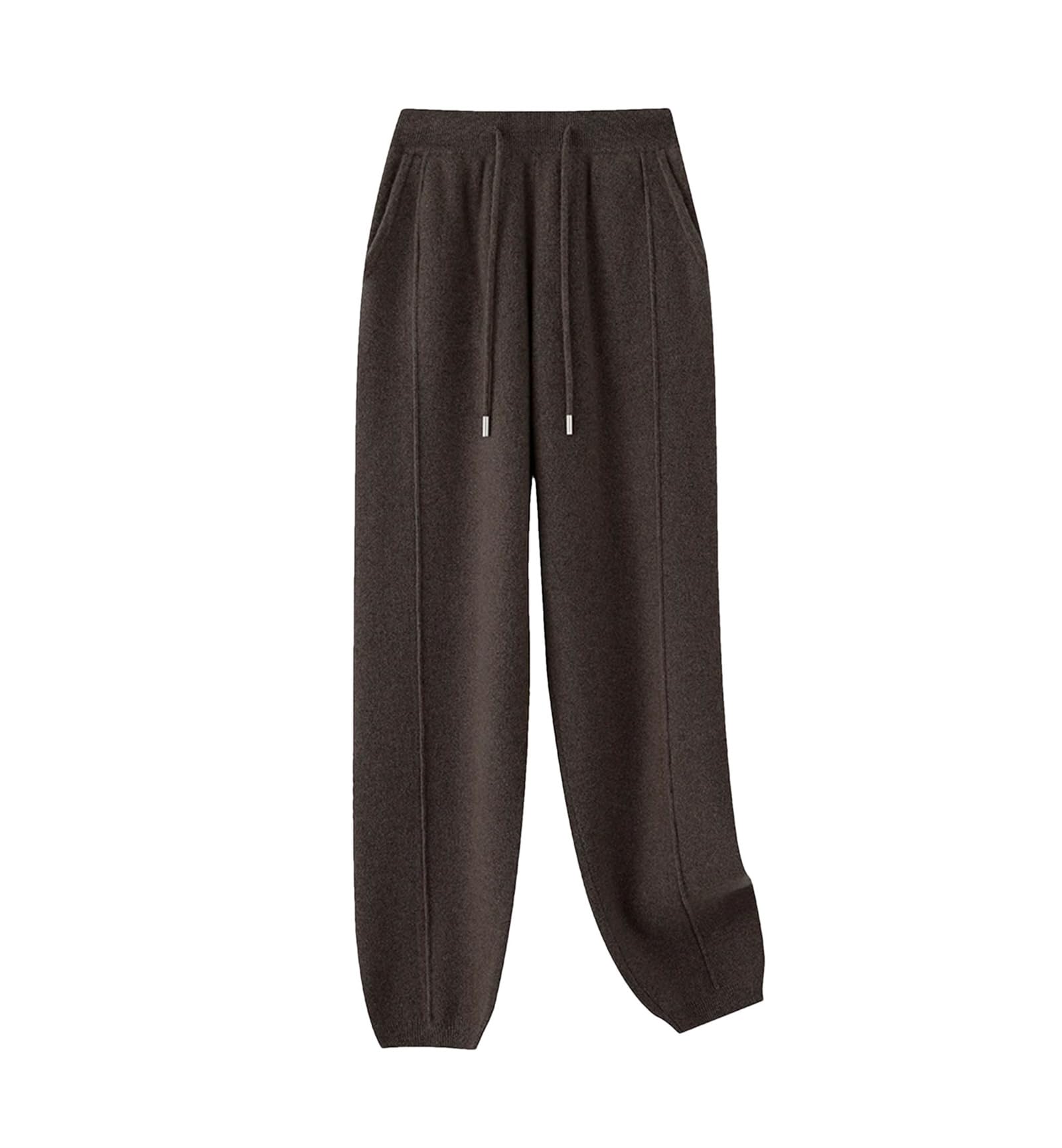 FULBHPRINT Donne Autunno Inverno 100% Cashmere Matita Pantaloni Coreani Sciolto Lana Lavorare a Maglia Casual Sport Pantaloni Lung