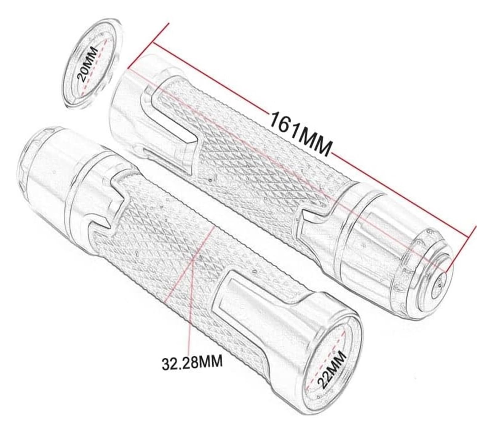 Leviers Embrayage Frein Extensibles Moto Kawasaki Z750 2004-2006