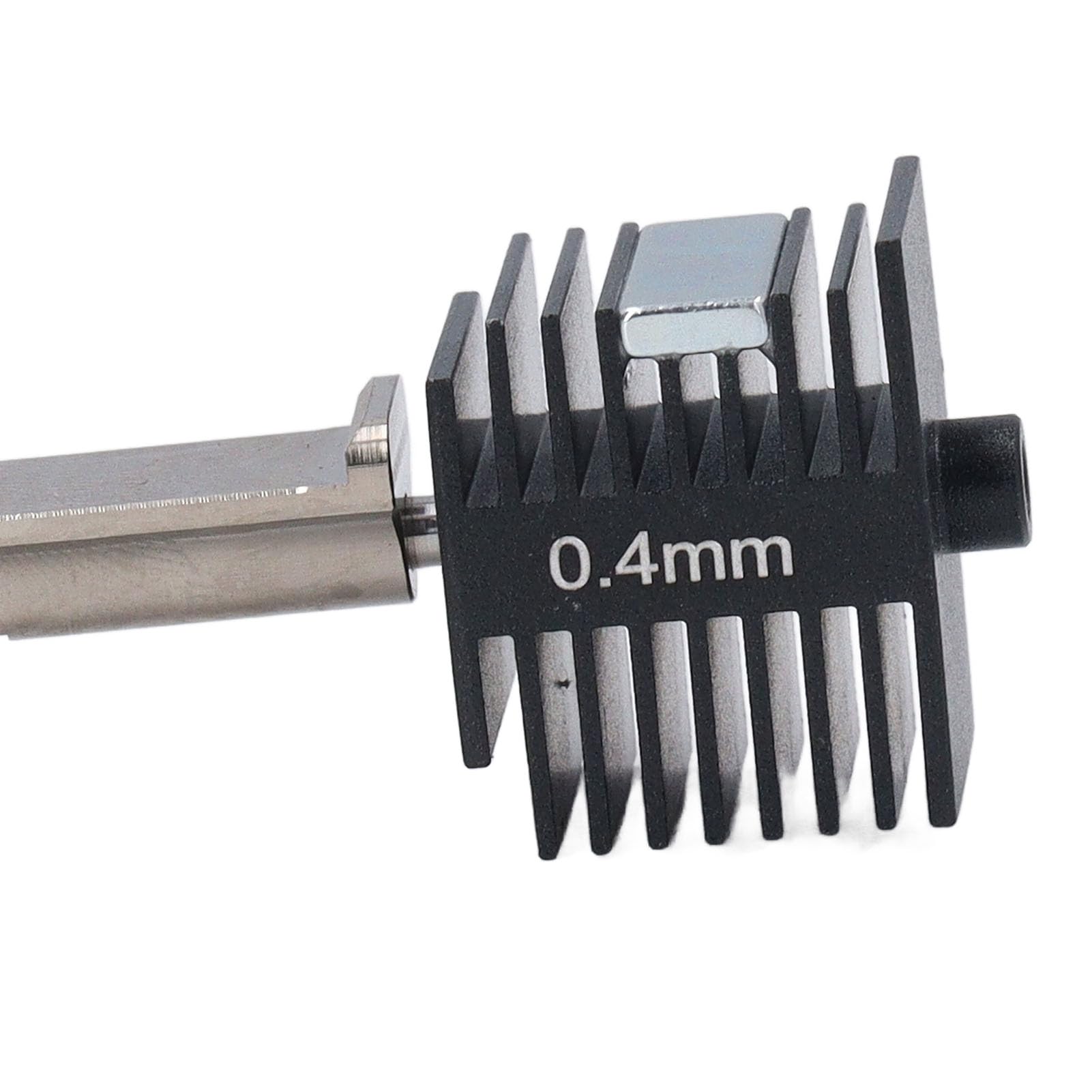 Zestaw Gorącej Końcówki Dyszy do Lab A1, Wyjmowana Dysza ze Stali Hartowanej z Izolowanym Silikonowym Gniazdem do Drukarki 3D A1 Mini (0,4 mm)