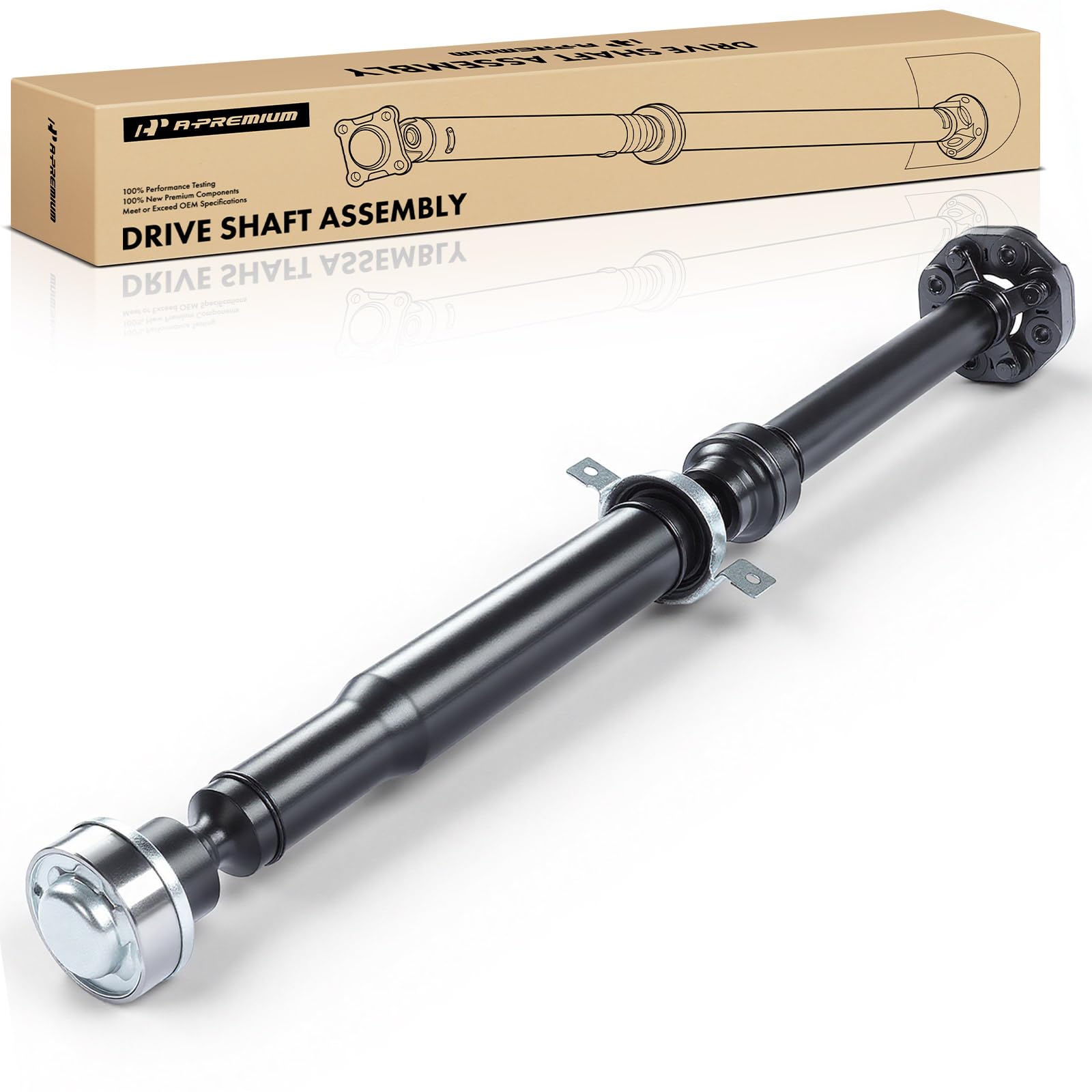 A-Premium Rear Drive Shaft Driveshaft Assembly Compatible with Jeep Grand Cherokee 2011 V8 5.7L, AWD, 230 mm Rear Axle, [48.03"-49.61" Length], Electronic Limited Slip Differential, Replace#52123514AA