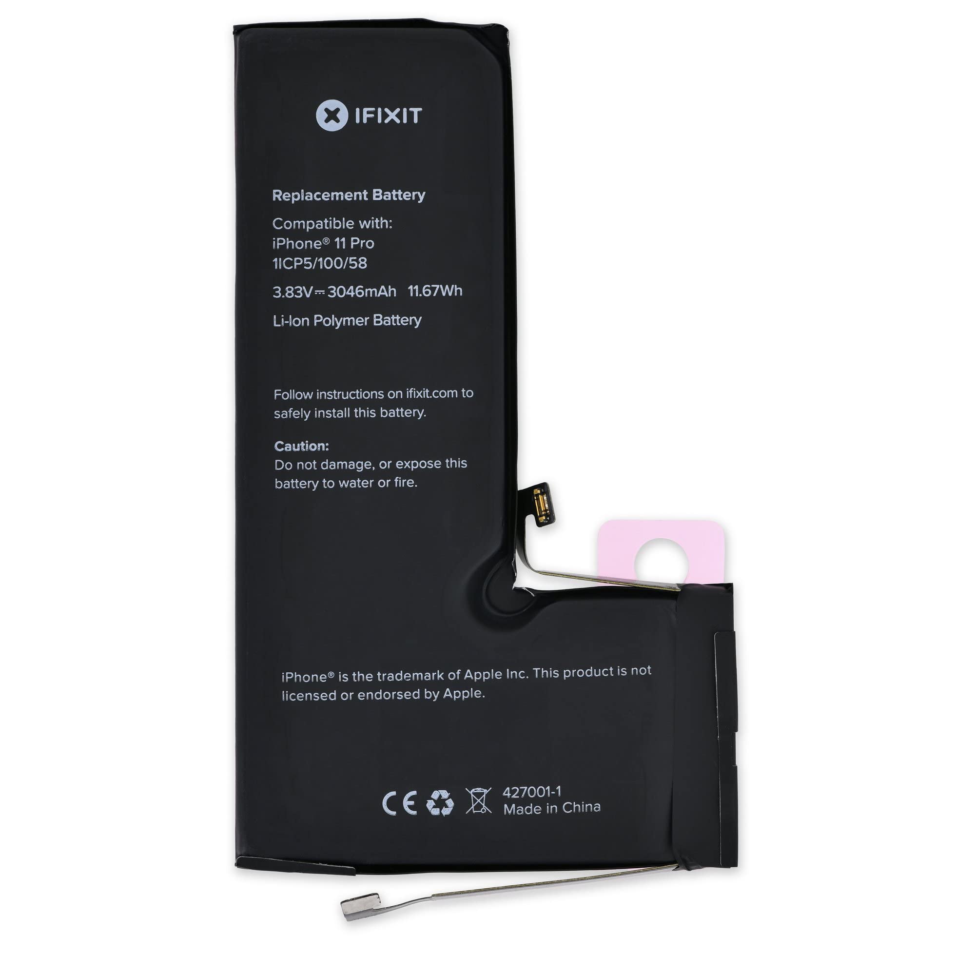 iFixit Battery Compatible with iPhone 11 Pro