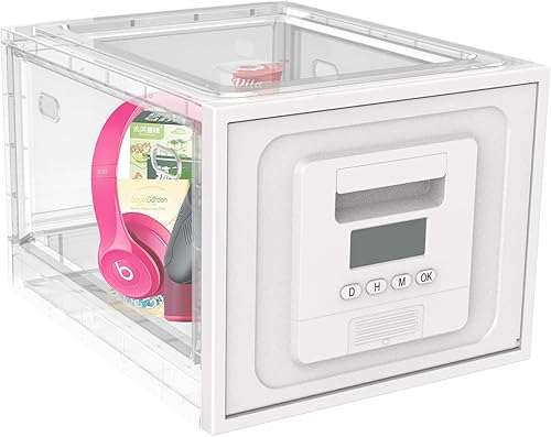 Caja de bloqueo de tiempo para alimentos, casillero de medicamentos, temporizador de cárcel de teléfono, prisión de juegos de PS5, caja de cerradura