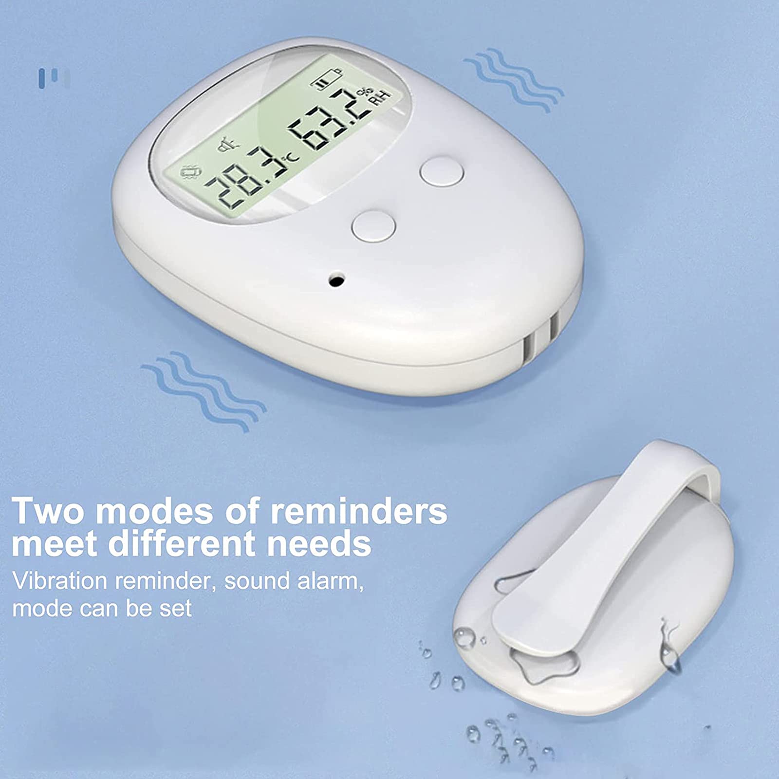 Drahtloser Bettnässer Alarm - Wireless Mit Vibration & Sound Für Kinder