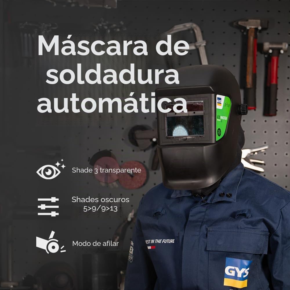 GYS - Master LCD 11 - Máscara de seguridad para soldar