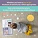 Itty Bitty Gifts First 5 Years Baby Memory Book - Clean Touch Ink Pad - Bonus Gift Box, Baby Album and Baby Journal, Baby Books First Year Memory Book, Modern Baby Shower Gifts, Scrapbook Design