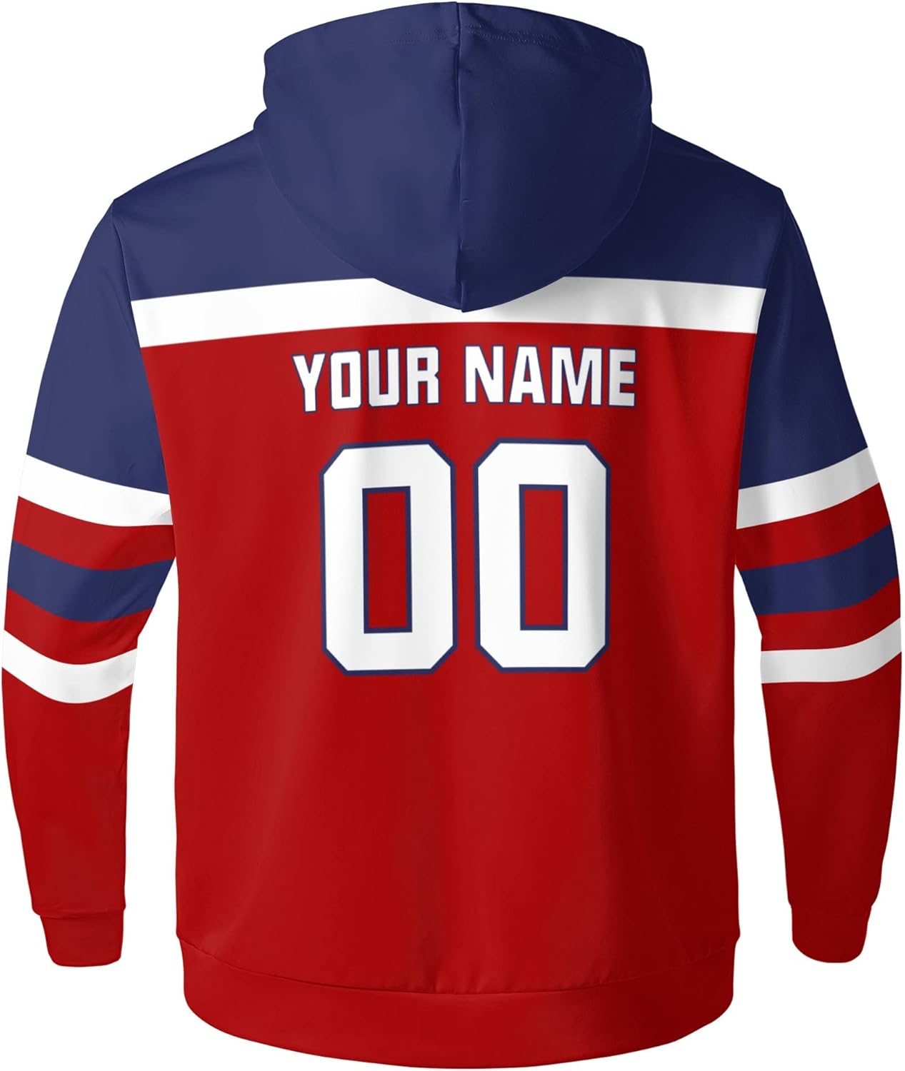 Hoodies for Men Personalized Customized Any Name and Number Sweatshirt Gifts for Men Kids