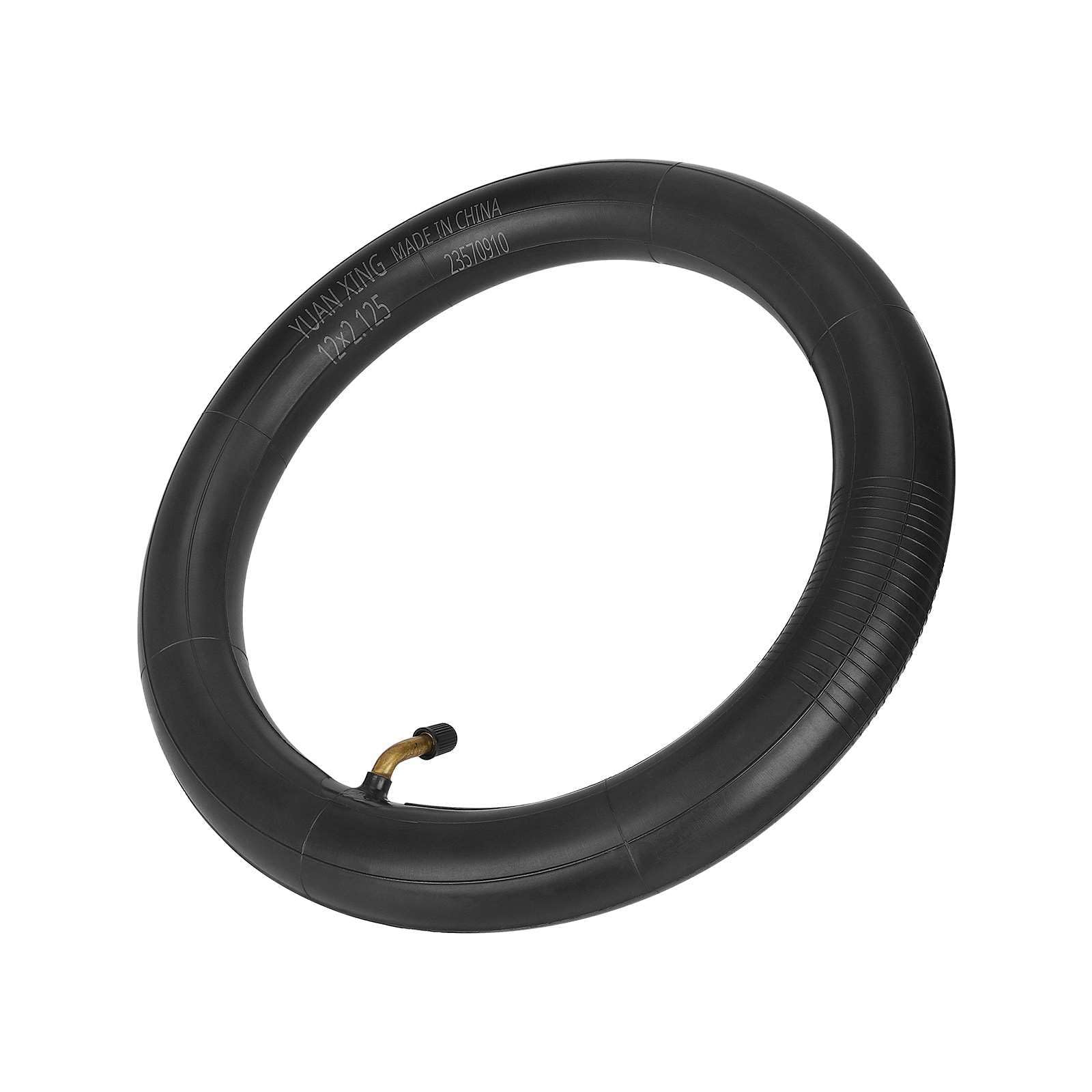 TREFAN 12 x 2,125 tubi interni ed esterni 12 pollici doppio spessore passeggino tubo 12 1/2 x 2 1/4 tubo con valvola angolare 45° compatibile per passeggino, triciciclo girante, bicicletta per bambini