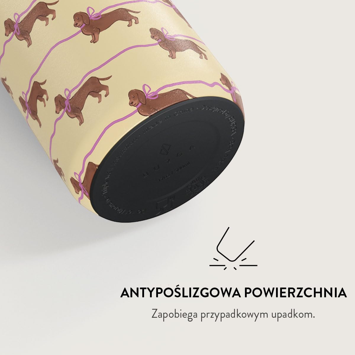 Burga Butelka na Wodę 500 ml – Izolowana Butelka ze Stali Nierdzewnej, utrzymuje napoje gorące i zimne do 24 h, szczelna, bez BPA, kompatybilna z uchwytami na kubki, butelka wielokrotnego użytku