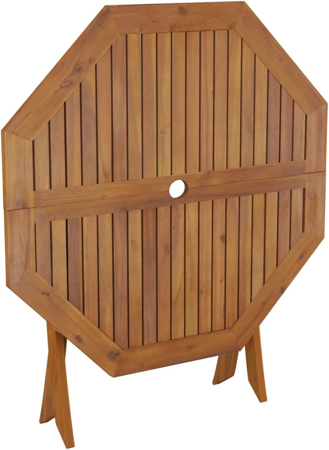 Tidyard Folding Outdoor Dining Table Garden Table Wood Patio Table