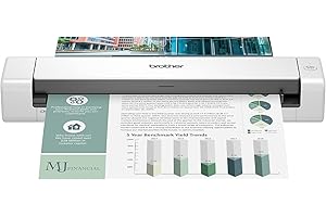Brother Document Scanner: DS-740D Duplex Compact Mobile Scanner for Enhanced Efficiency