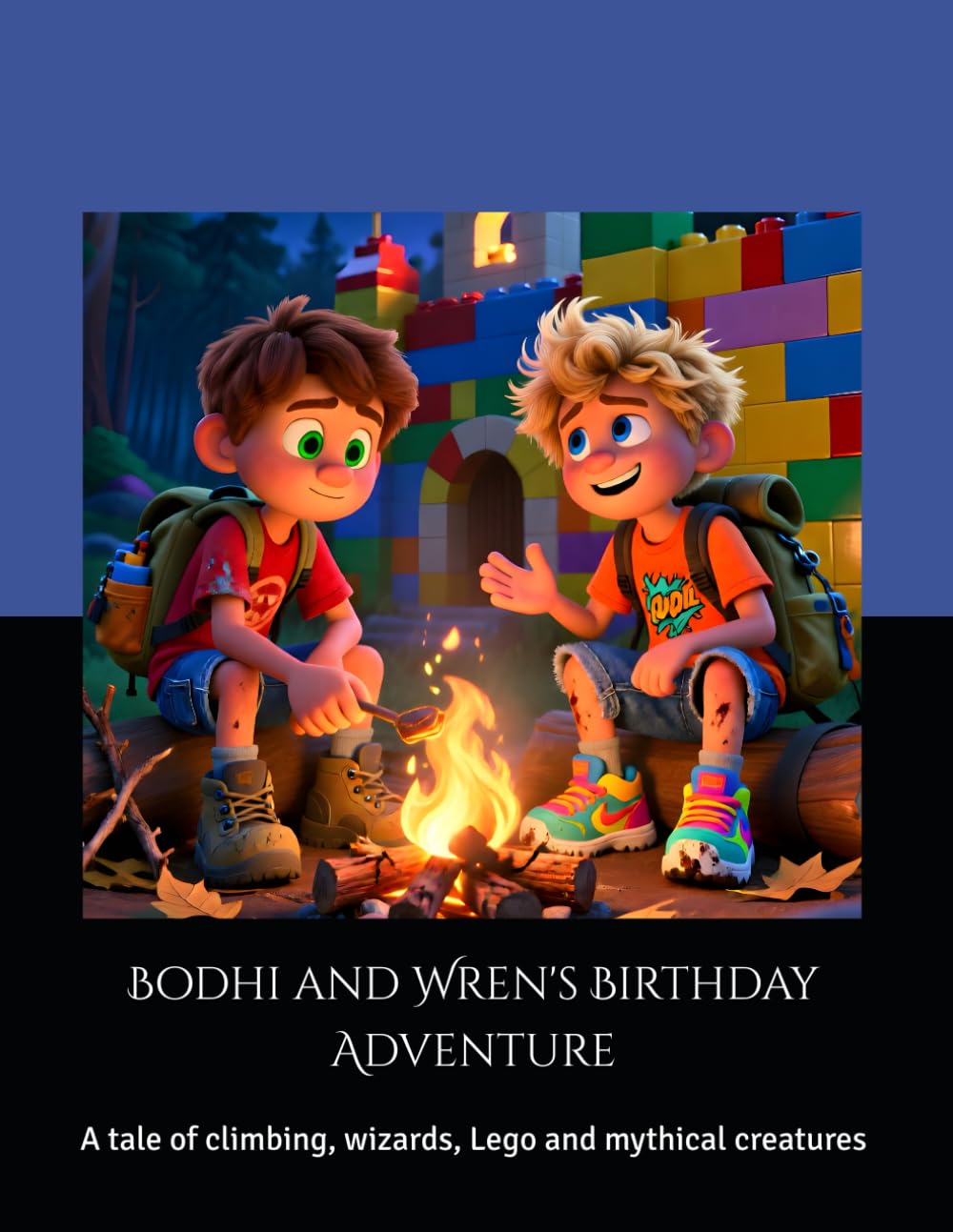 Bodhi and Wren's Birthday Adventure: A tale of climbing, wizards, Lego and mythical creatures