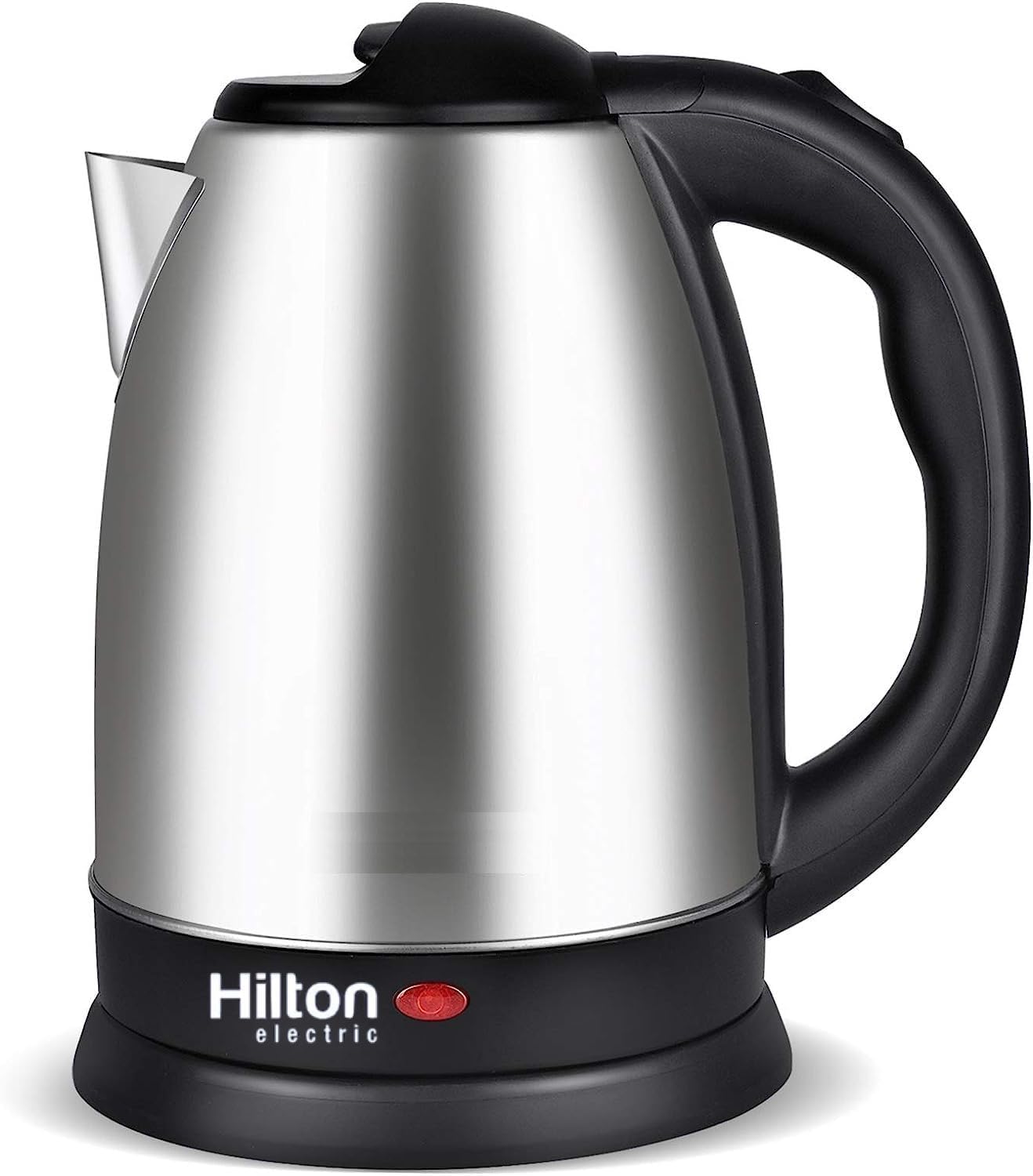 Hilton Electric Amaze Electric Kettle with Stainless Steel Body, used for boiling Water, making tea and coffee, instant noodles, soup etc. 1400 Watt (Silver) (1.5 Litre) (B0C8T6VCRD) Amazon Price History, Amazon Price Tracker