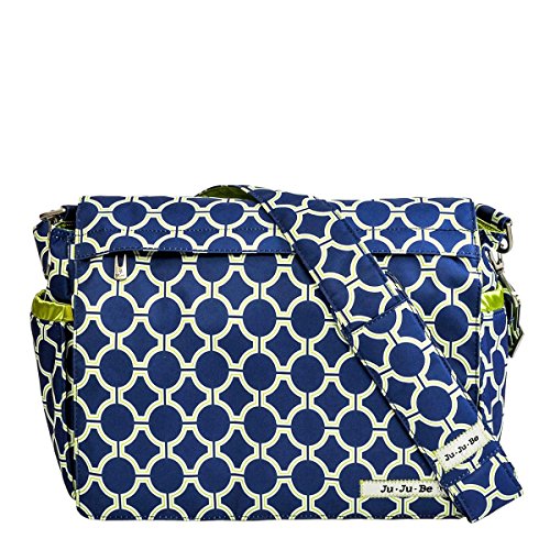 JuJuBe Better Be Messenger Diaper Bag, Classic Collection - Royal Envy