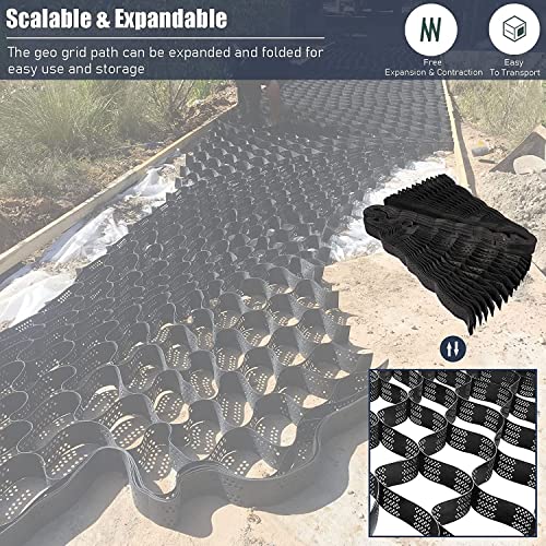 Géogrille de stabilisation de sol 2 pouces pour pavage durable - 7