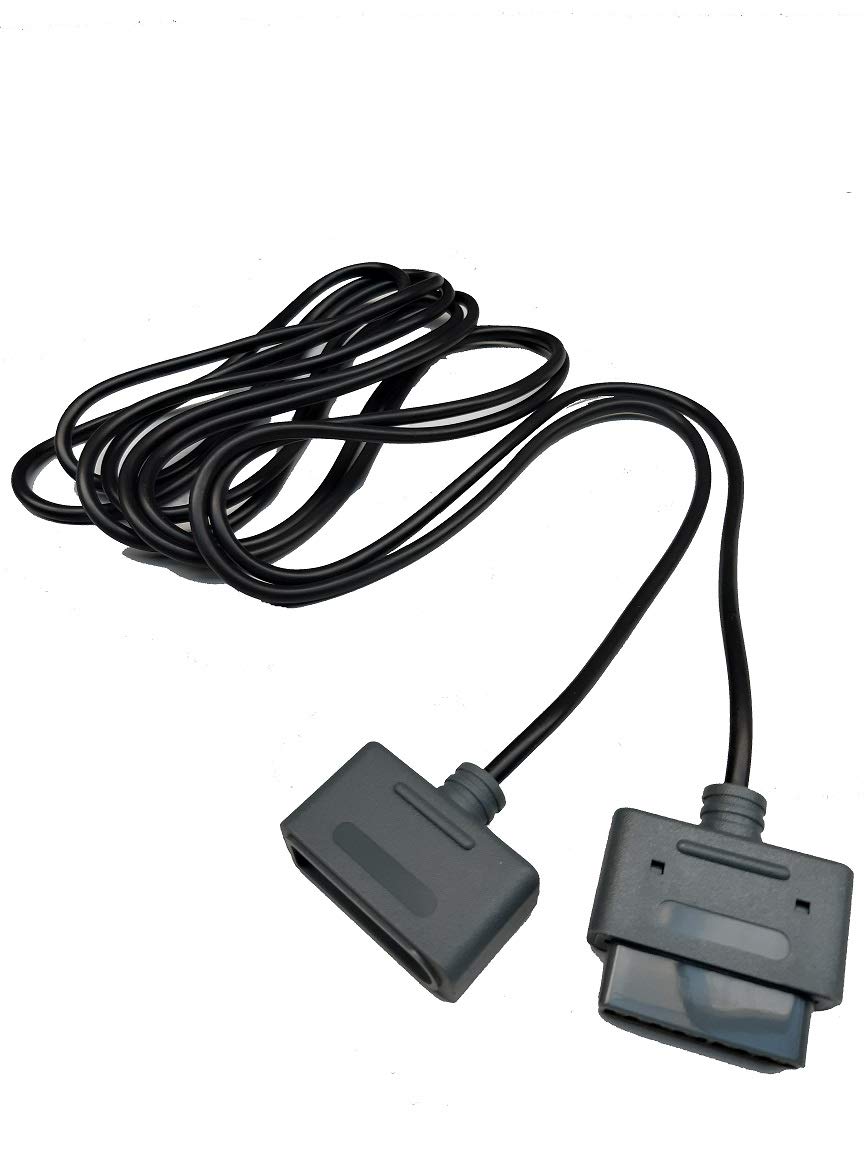 Link-e : Longitud del cable de extension 3m compatible con gamepad en la consola Super Nintendo, Famicom, SNES, Supernes