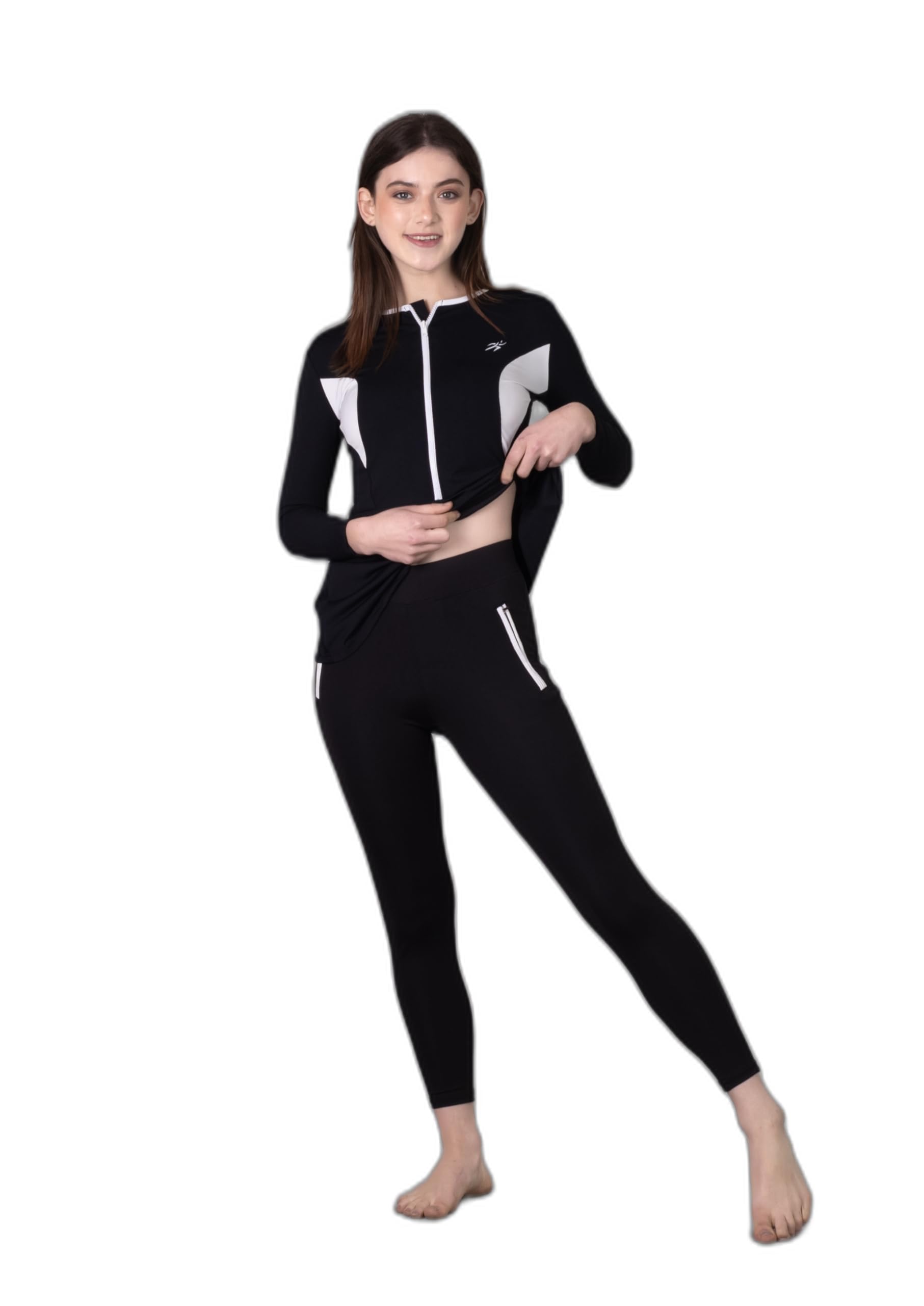 colourblocked 2-Piece Padded Swimsuit for Women-image-12