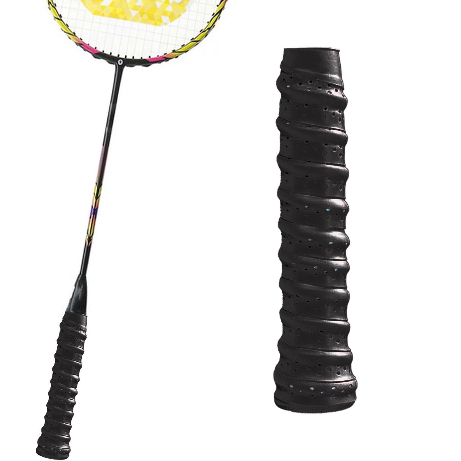 Lot De 10 Grips Raquette Tennis/Badminton – Bande Anti-Transpiration PU 110cm | Surgrip Absorbant Pour Meilleure Adhérence - 2