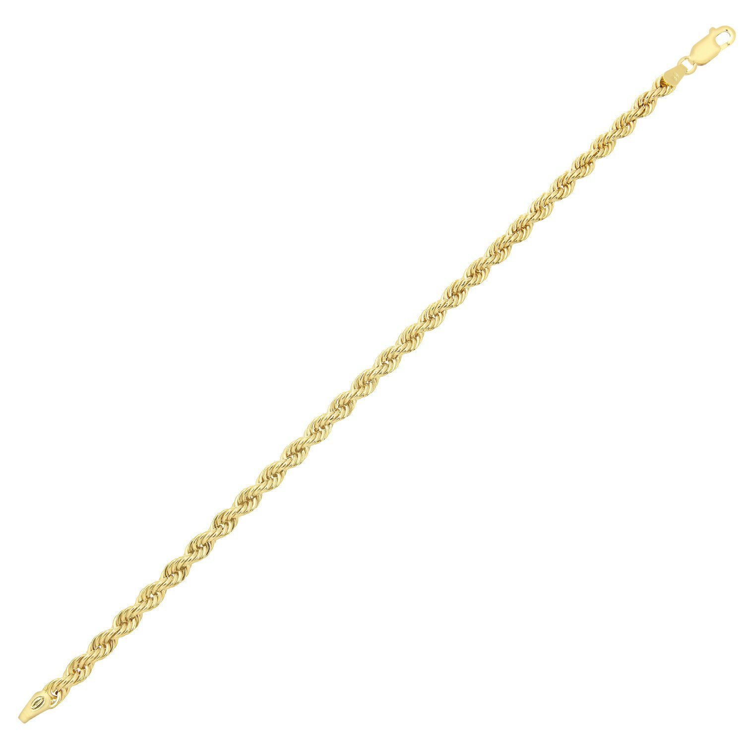 PRINS JEWELS 18 karat 750 Gold Kordel Armband Gelbgold 3.80 mm. Breit