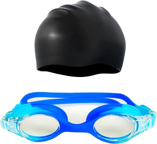 Miniatura 1 de Swim Goggles and swim cap, Swimming Goggles with anti-fog function for man and woman.