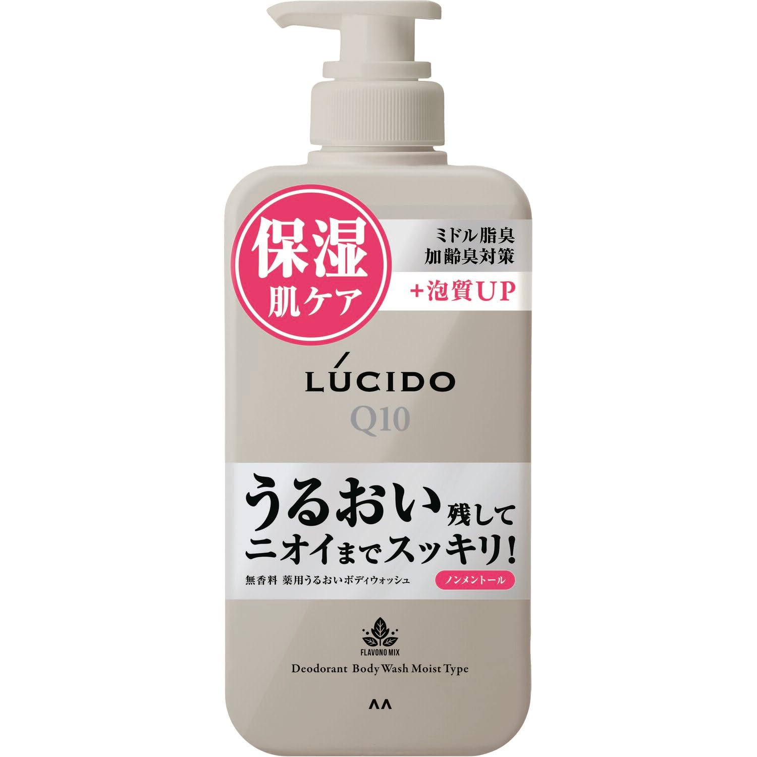 LUCIDO(ルシード) 【医薬部外品】薬用 デオドラント ボディウォッシュ うるおいタイプ 加齢臭 対策 メンズ ボディソープ 無香料 450ml