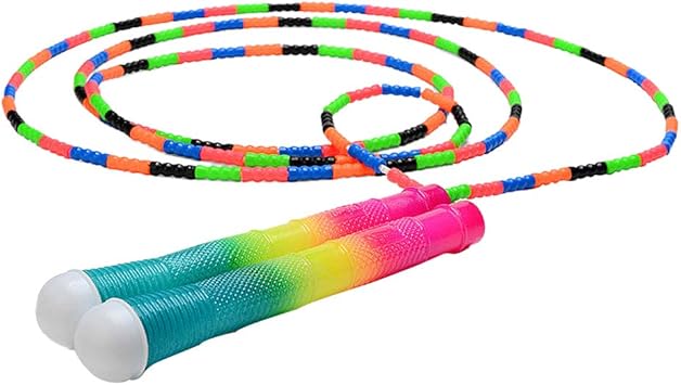Amazon Vorcool 縄跳び ジャンプロープ ビーズジャンプロープ スピードジャンプ ロープをスキップ 運動 スポーツ 子供 幼児用 カラフル Vorcool なわとび