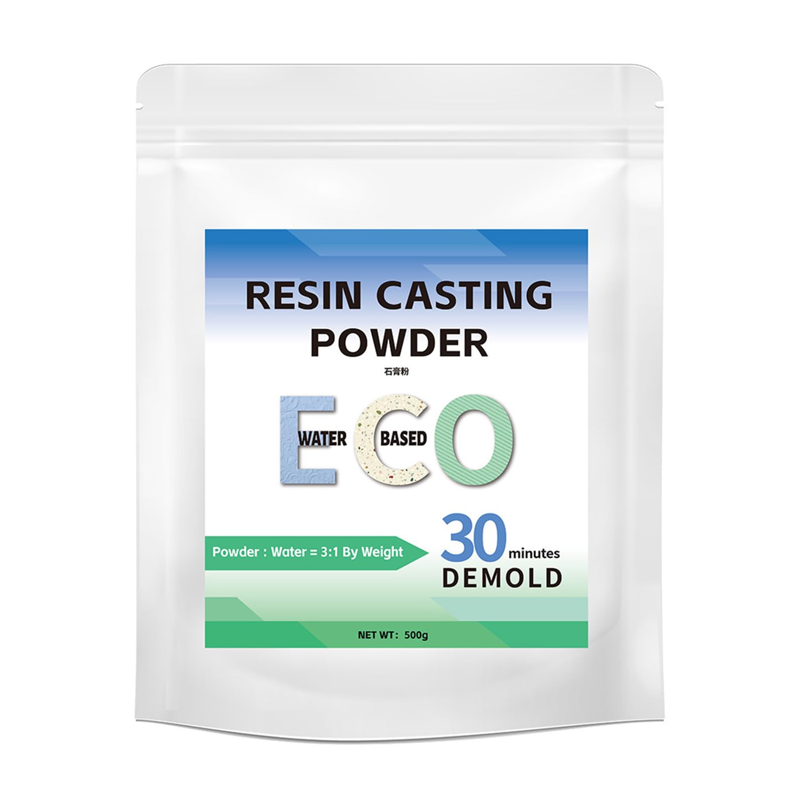 Limtula 300 / 500g / 1000 / 2000g Fast Cured Plaster Casting Powder Resin Casting Resin Plaster