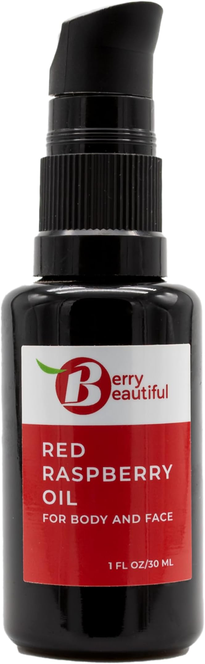 Berry Beautiful Pure Red Raspberry Seed Oil 1 fl oz | Cold-Pressed, Unrefined, Extra Virgin | Grown and Pressed in Washington State