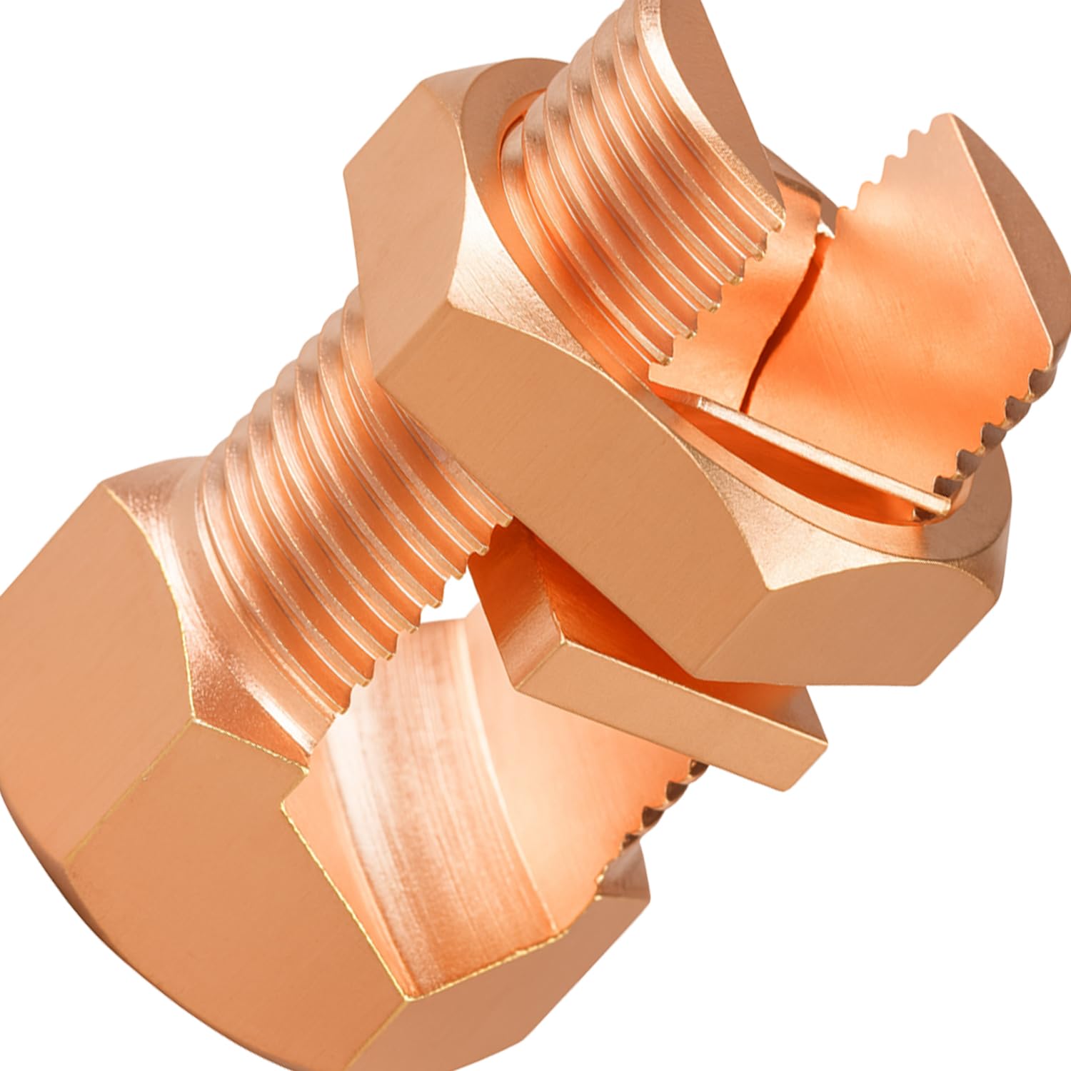 Copper Split Bolt Connectors - 5 Pack -5