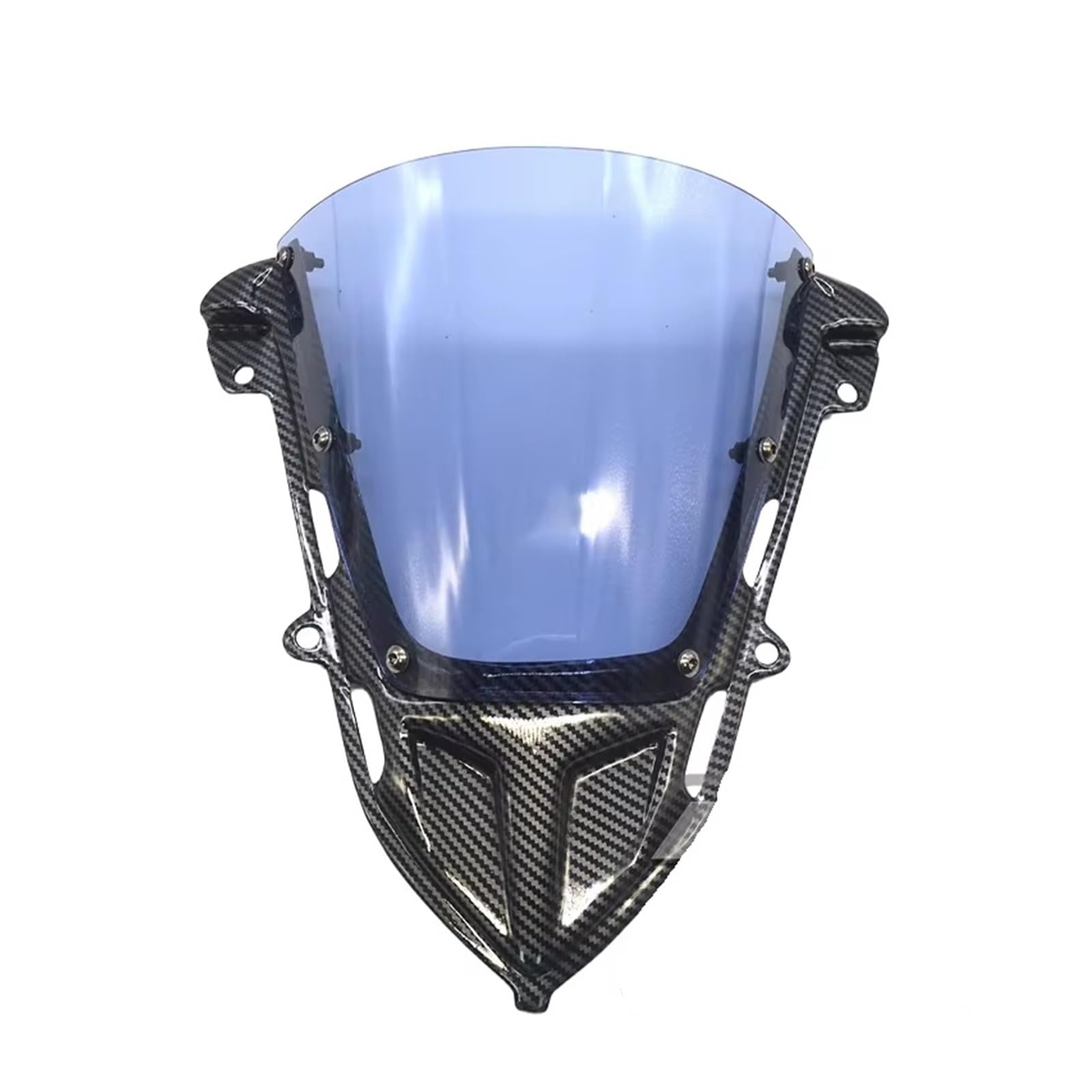 Pantalla Moto para CBR500R para CBR500 R 2019 2020 2021 2022 2023 2024 Motocicleta Deportes Carreras Parabrisas Visera Viser Deflector(Smoke)