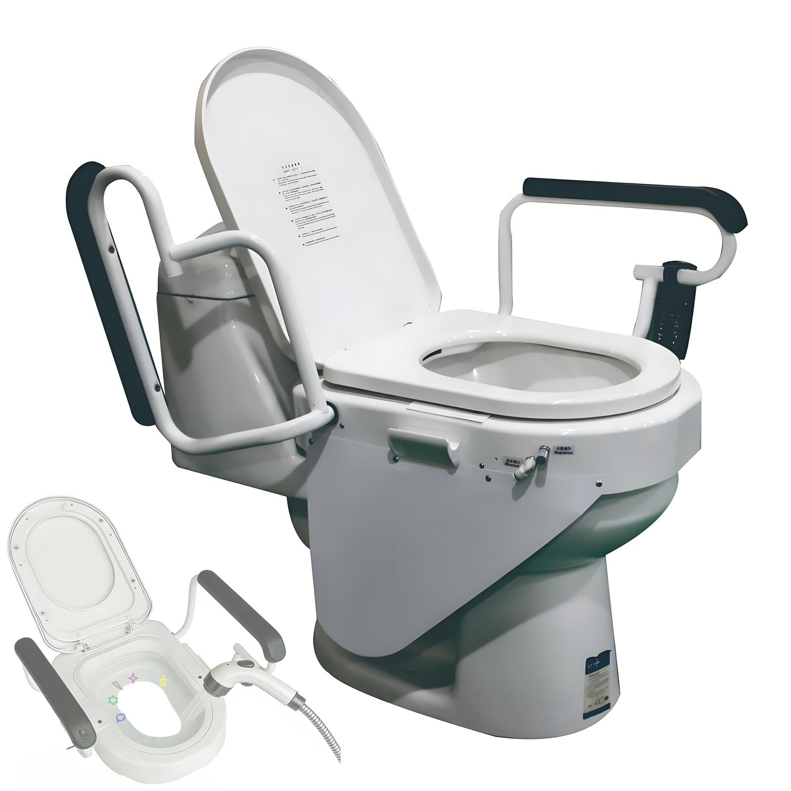 NYANS Sollevatore Elettrico per WC con Telecomando