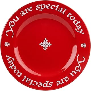 Waechtersbach "You Are Special Today Red Plate - 10.63" Decorative Chinaware Celebration Dish, Ceramic Tableware for Birthdays, Anniversaries, Promotions, Family Traditions - Dishwasher Safe