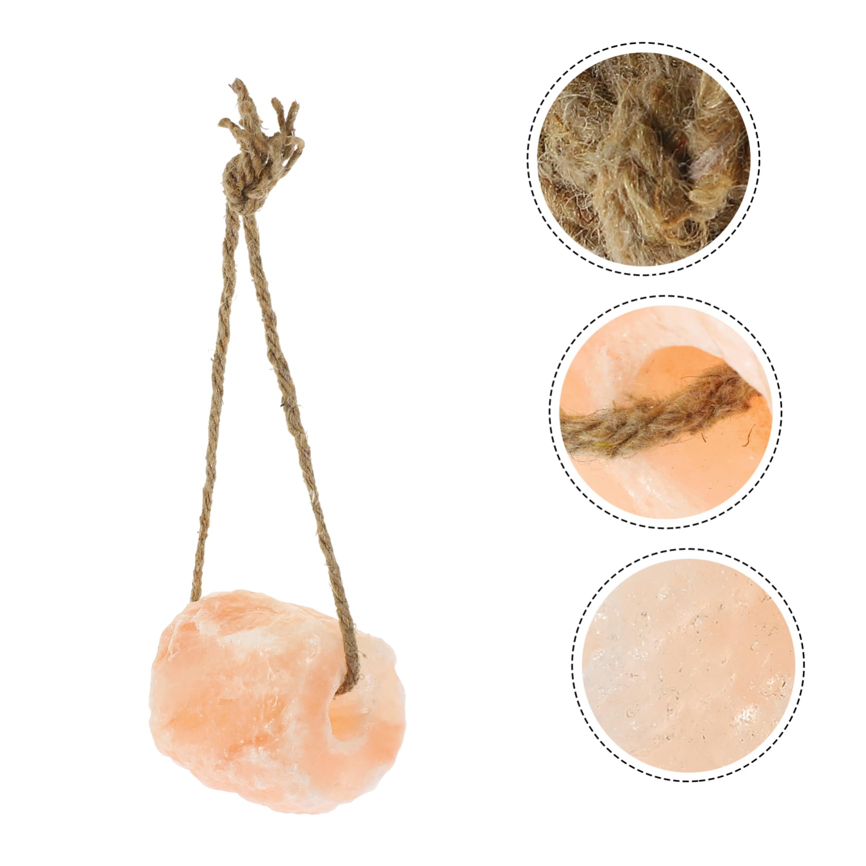 Bloque de Lamer Ganado Natural Mineral para Animales Bloque Colgante para y Vacas para Lamer Seguro