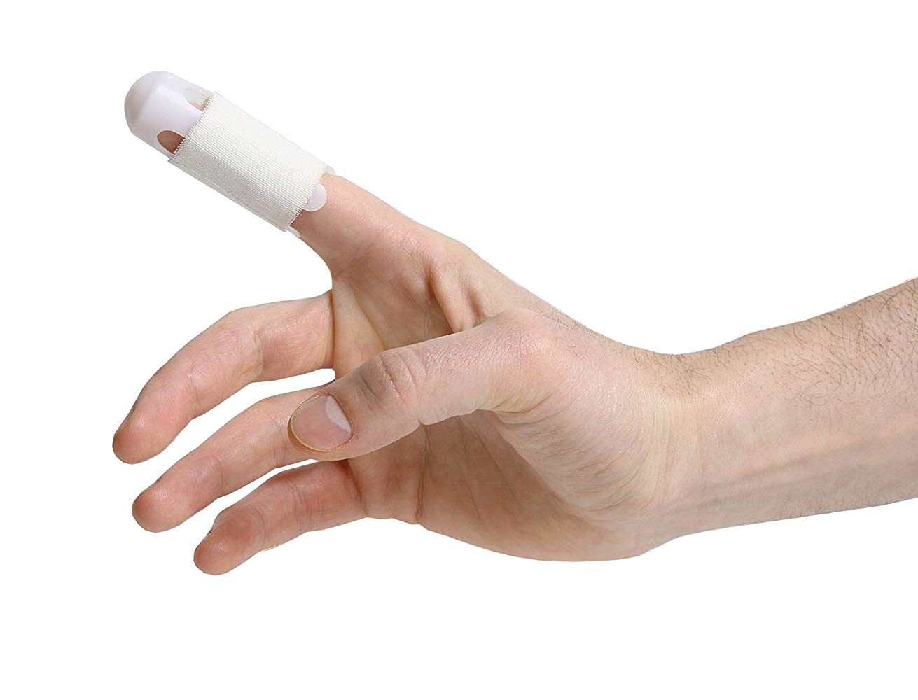 Dukal Finger Guards. Pack of 12 Plastic Finger Guards for Professionals and  Patients. Assorted Sizes. for Fingers and Toes. Full Length. Disposable