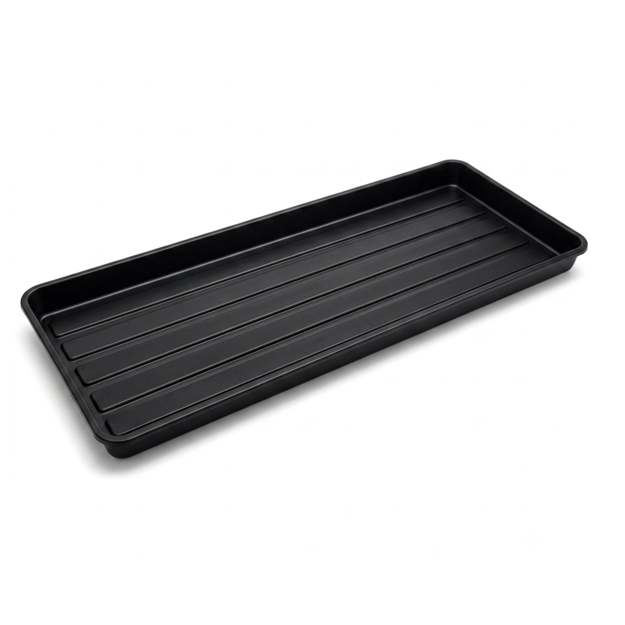 1X Grow Bag Tray Heavy Duty Plant Trays for Seedlings Pots & Grow Bags Waterproof Seed Tray Drip Tray for Indoor & Outdoor Gardening Greenhouse Reusable Growbag Planting 100 x 40 Reusable Tray
