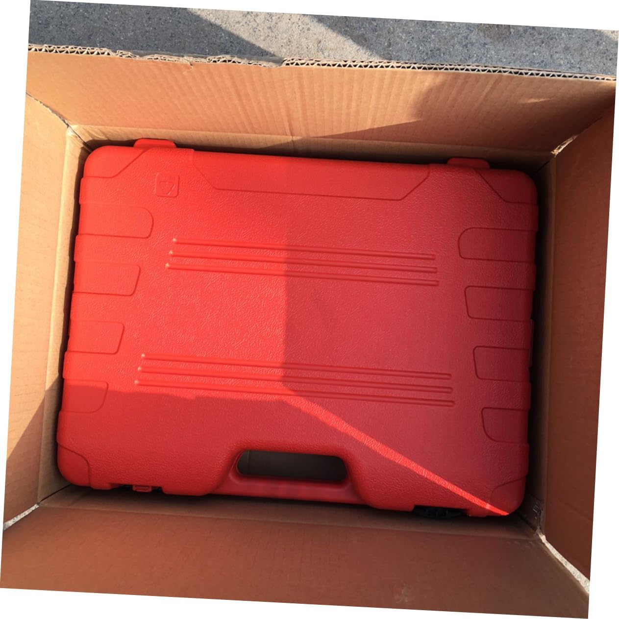 Manual Automotive Coil Spring Compressor Tool Set Red Absorber Suspension Clamps for Safe Removal and Installation of Springs Compatible with Absorbers