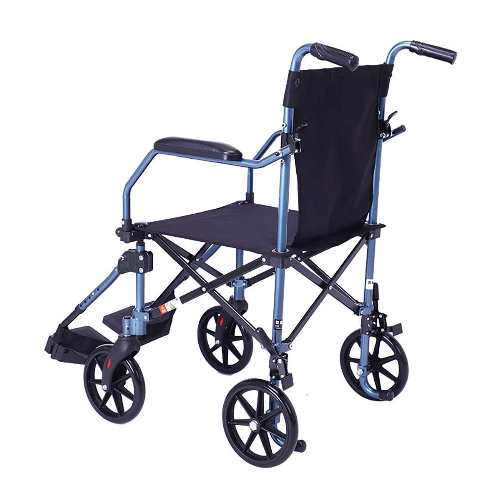 Fauteuil Roulant Portable Automoteur De Transport Mobile, Pliable, Portable, Ultraléger, Pour Personnes Âgées, Voyageant, Petite Brouette, Avion, Voyage, Fauteuil Roulant Portable Autopropulsé