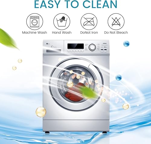 Miniatura 8 de Juego de 6 fundas para sillas de comedor de gran tamaño, elásticas, extraíbles y lavables, fundas para sillas Parsons con respaldo alto para