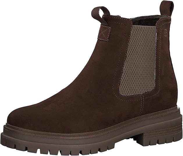 S.Oliver Stivali Chelsea Donna - Modello 5-5-25435-29, Vegan E Stile Moderno Per Ogni Giorno