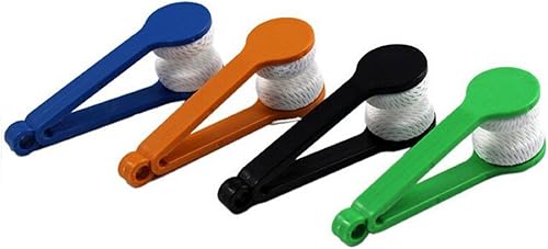 Miniatura 4 de 5 limpiadores de microfibra pequeños para lentes de medida y lentes de sol, herramienta de limpieza de cepillo suave, clip de limpieza de microfibra