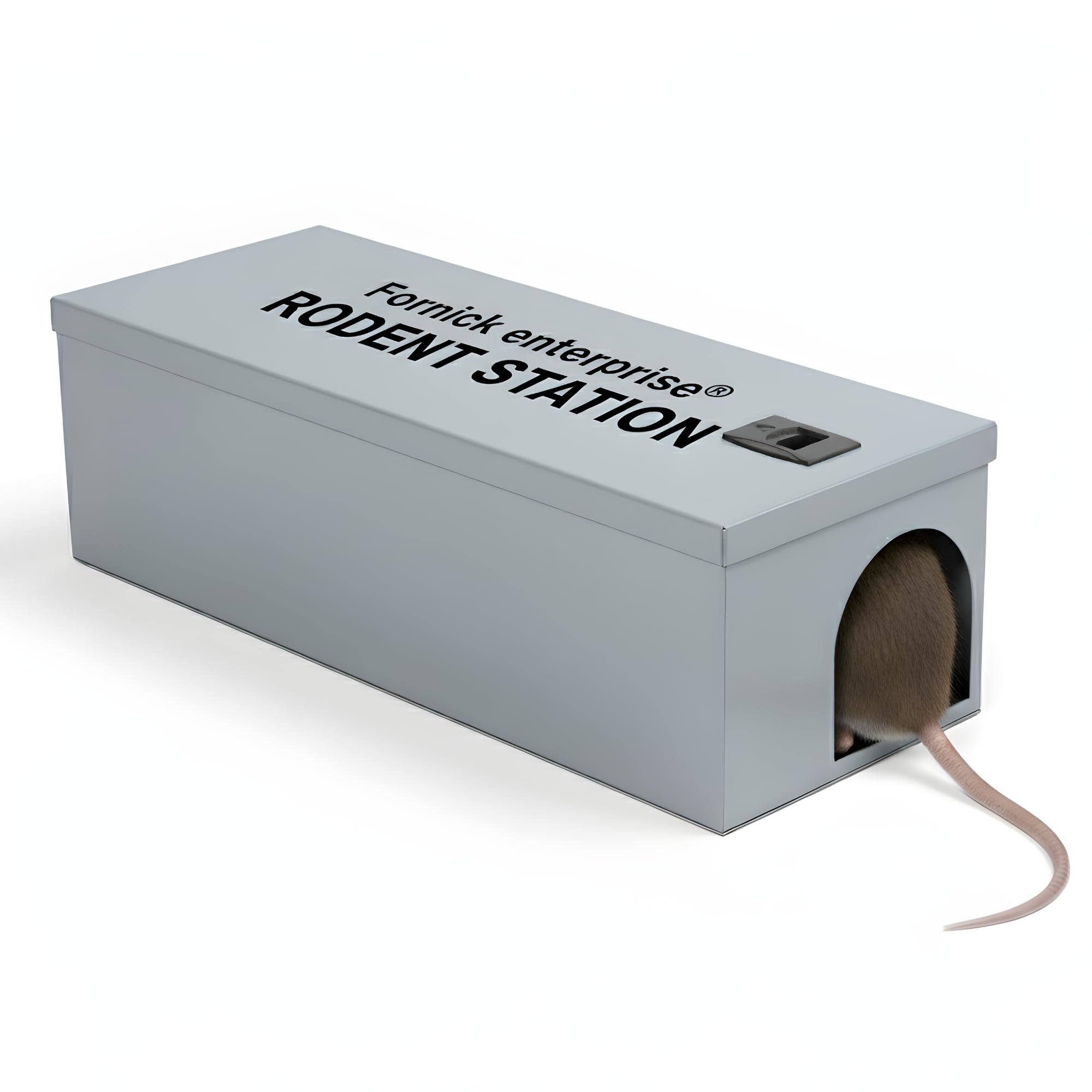 Heavy-Duty Rodent Trap – Lockable Rat & Mouse Trap Box for Outdoor & Indoor Use – Tamper-Resistant, Discreet Design for Home, Garden, Warehouse, and Industrial Areas