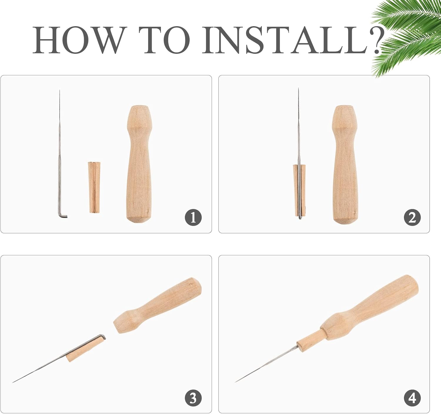 Irenare 148 Pcs Needle Felting Kit 8 x 10 Inch Felting Pad Mat with Needles Finger Guards Wooden Handle Scissor Bag for Beginner Professional DIY