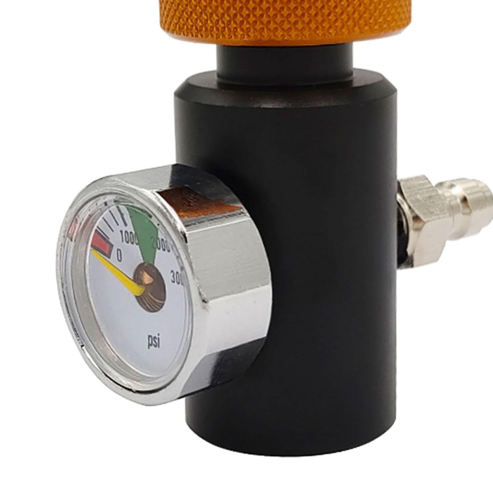 perfk Adattatore di ricarica per bombola di acqua gassata, adattatore di ricarica per connettore acqua di, serbatoio per bombola di CO2 stabile per