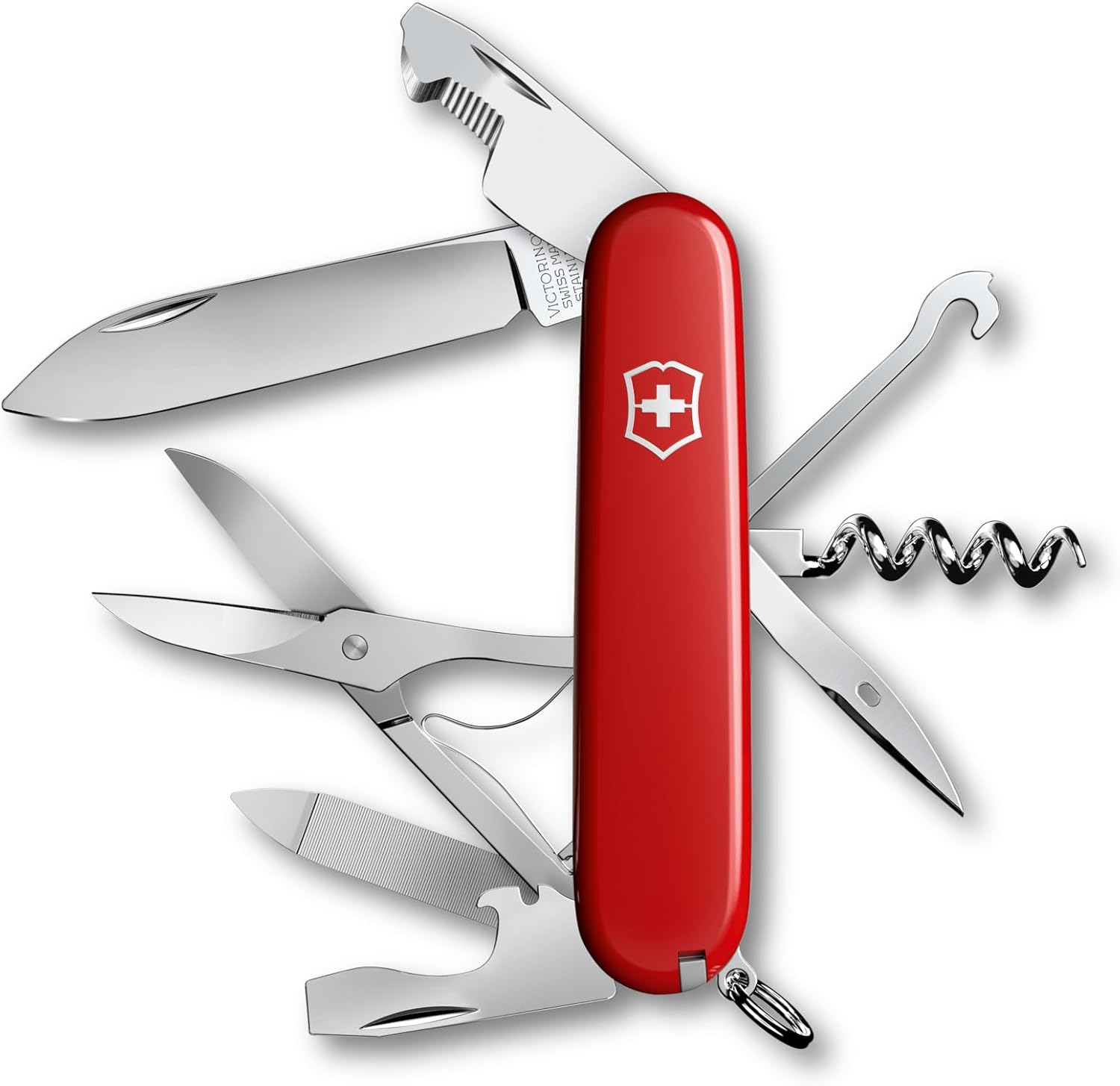 Victorinox Companion 16 Function Swiss Army Pocket Knife, Red