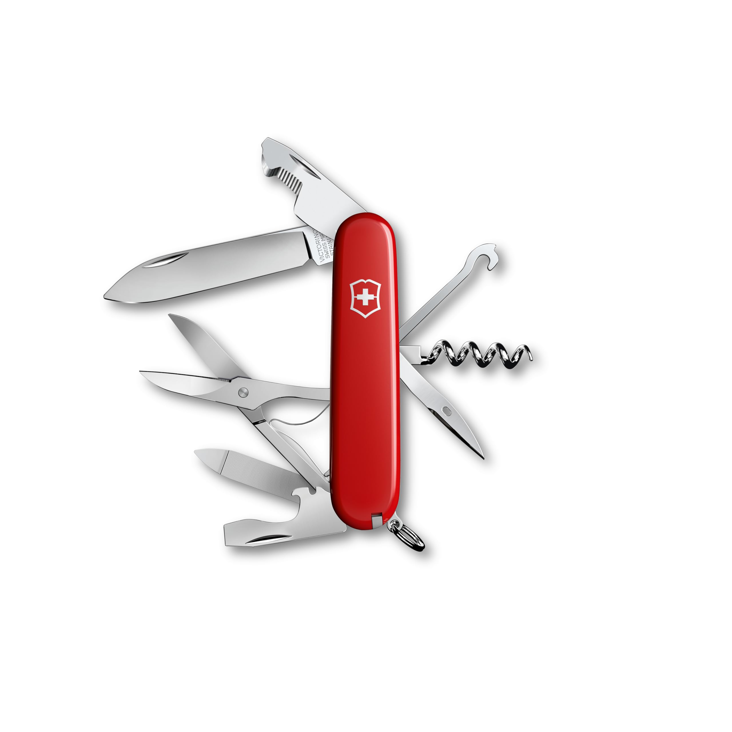 Victorinox Towarzyszący szwajcarski scyzoryk, 16-funkcyjny, czerwony