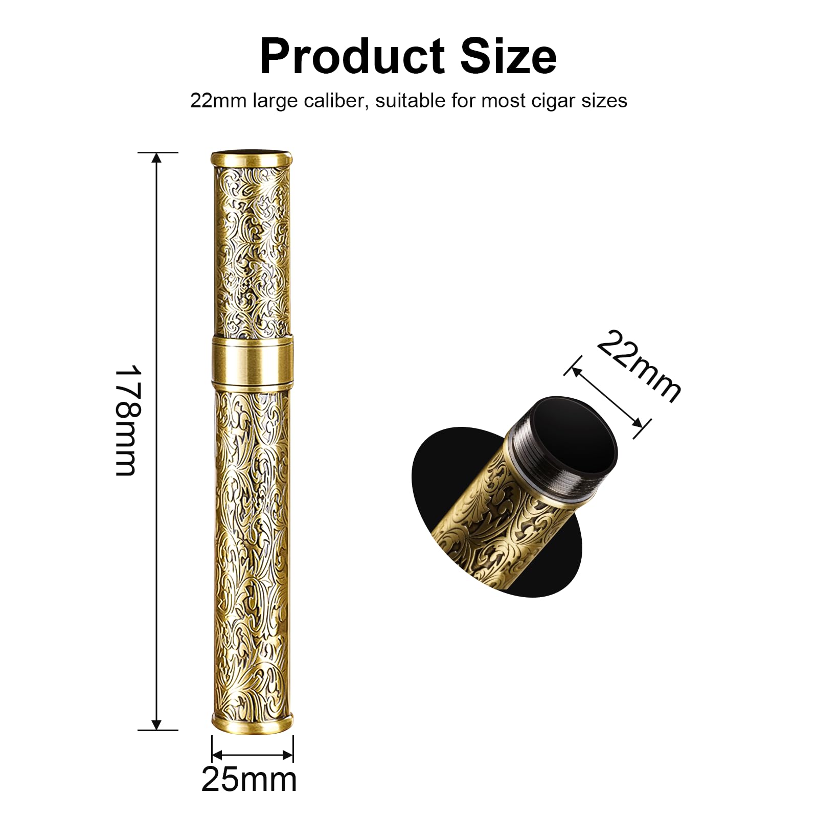 metal cigarette tube Amazon.com: Tube Vials, Metal Premium Cigarette Tubes, Air Tight,  Smell-Proof, Waterproof, Cigarette Case for Regular Size Cigarettes & King  Size : Health & Household