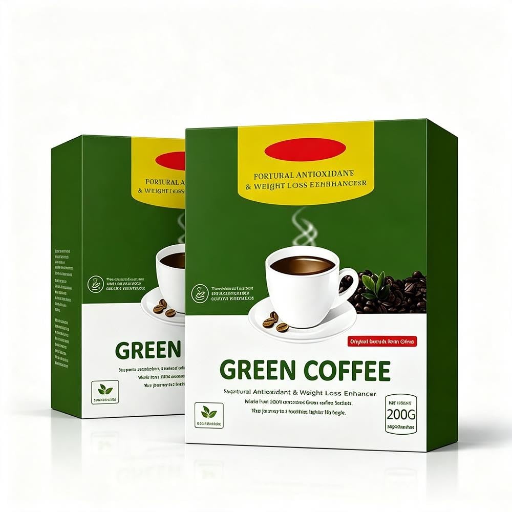 Miscela di supporto immunitario for tè e caffè verde ai funghi | Caffè energetico equilibrato, vegano, senza glutine, a tostatura media(2pcs)