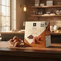 Truffles French Importada Trufa Chocolate Nibs De Cacau 454g
