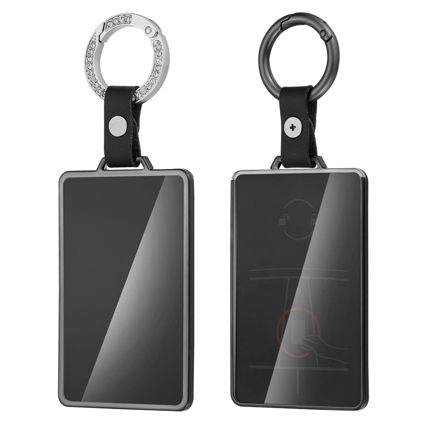 Photo 1 of YIJINSHENG Key Card Holder Case for Tesla Model 3/Y/X/S