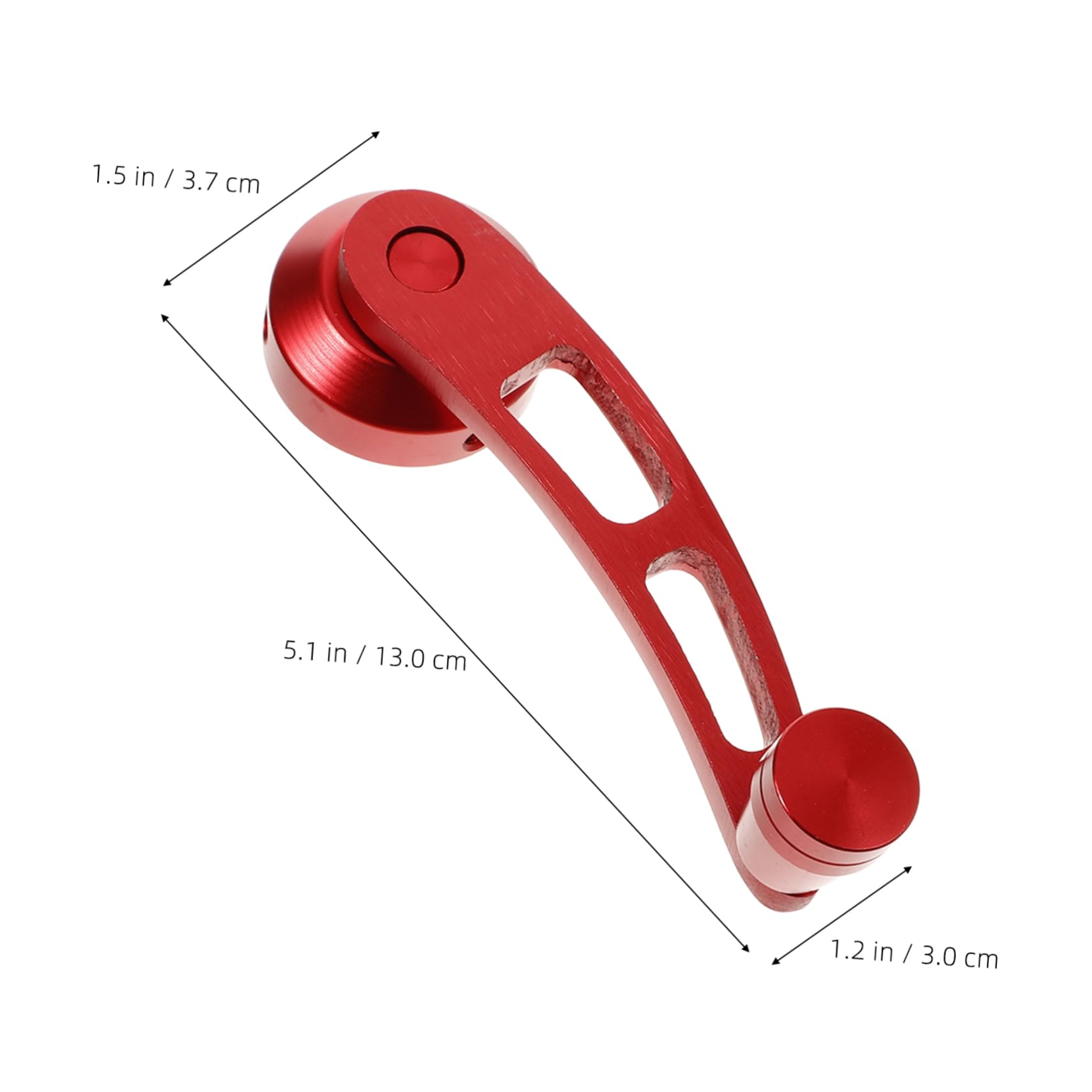 CHILDWEET Car Window Handle Crank Aluminum Alloy Replacement Kit Diy Modification for Stylish Look