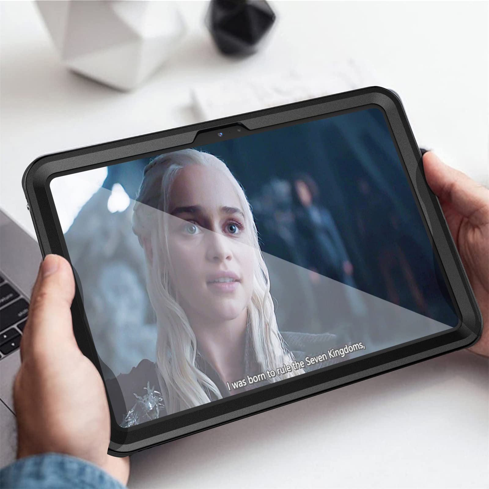 Funda Impermeable para iPad de 10.ª generación (10,9 Pulgadas, versión 2022), IP68 Resistente al Agua, protección Completa de 360 Grados, Funda a Prueba de caídas a Prueba de Golpes